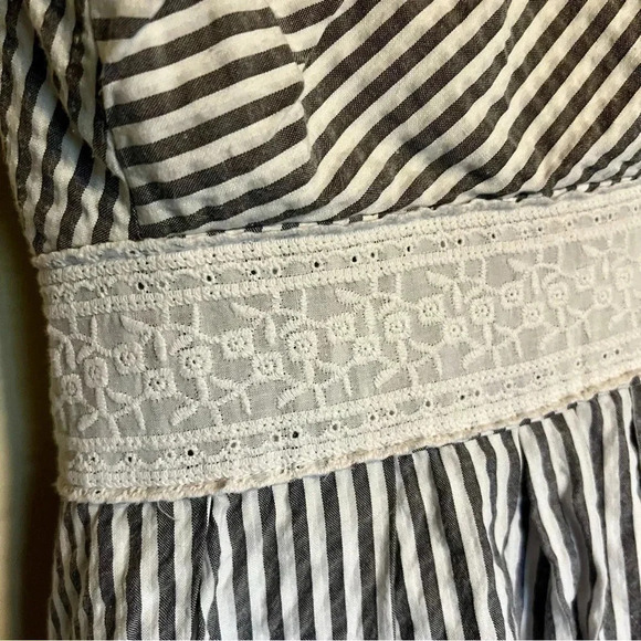 Speechless Striped Cotton Spaghetti Strap Dress Bubble Hem Size‎ 7 Juniors - Picture 3 of 11